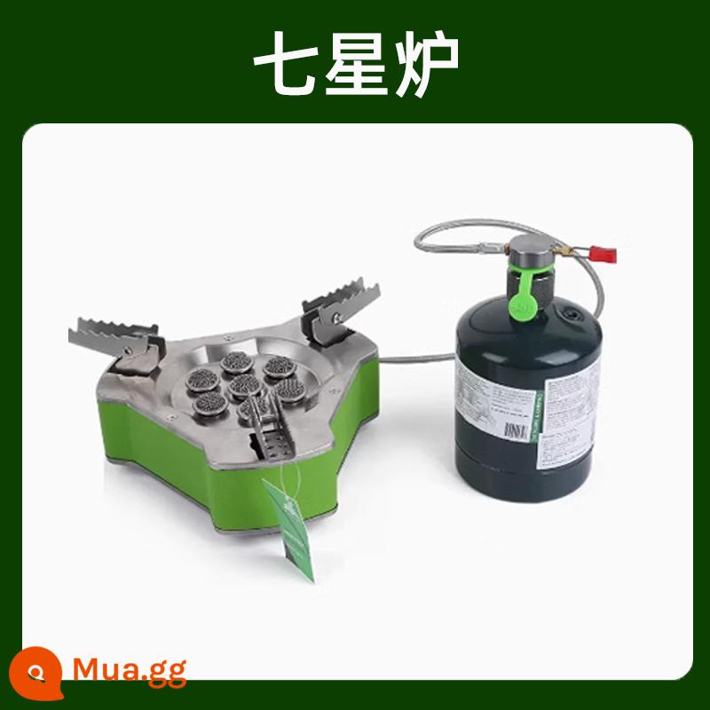 Chống cháy nổ bình gas propan Gute tự giải phóng GAS bếp ngoài trời đốt anh em BRS cắm trại cao nguyên núi cao bình gas phẳng - Bếp bảy sao