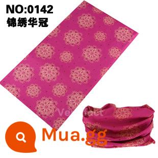 Nhiều Loại Ma Thuật Băng Đô Cài Tóc Turban Gọng Đi Xe Đạp Cổ Nam Câu Cá Ngoài Trời Mặt Nạ Chống Cát Chống Cát Full Mặt Xe Máy Mặt Khăn Choàng khăn Nữ - 142 Vương miện huy hoàng