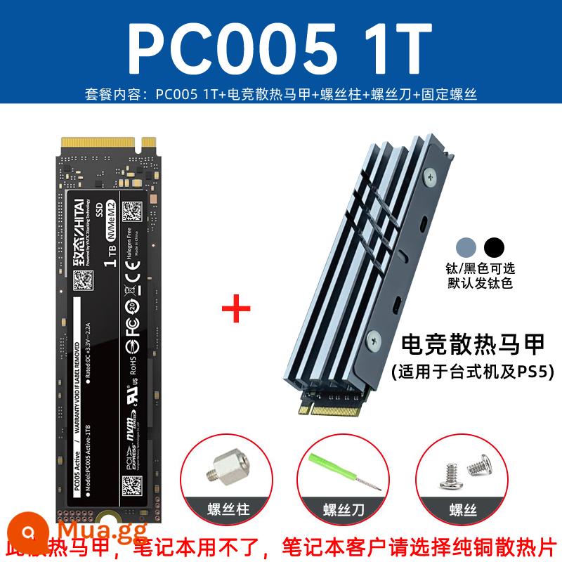 Ổ cứng thể rắn Zhidati tiplus7100 1T 2TB Zhidati tiplus5000 PCIe4.0 Lưu trữ sông Dương Tử M2 - [Máy tính để bàn] PC005 1T+ đi kèm tản nhiệt chơi game - có bộ nhớ đệm độc lập