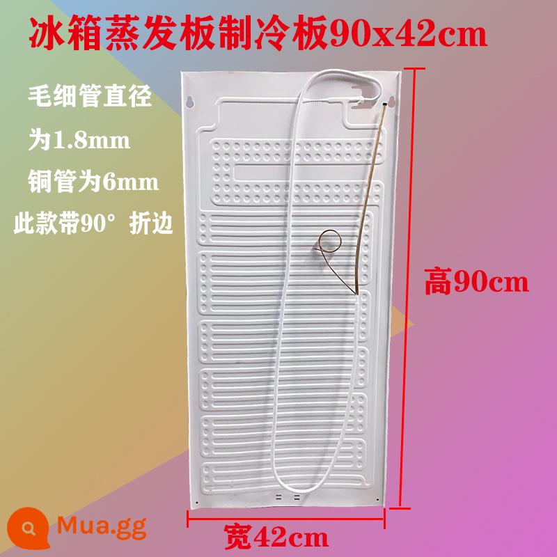 Tủ lạnh hiển thị tủ bay hơi 100x40x46 Ice Ice Cream Evapors Tấm sưng Tấm làm mát Tấm nhôm Tấm nhôm - Tấm bay hơi 90x42cm (có ống mao dẫn)