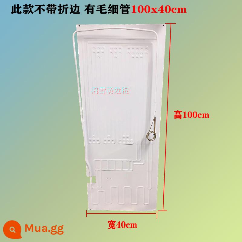 Tủ lạnh hiển thị tủ bay hơi 100x40x46 Ice Ice Cream Evapors Tấm sưng Tấm làm mát Tấm nhôm Tấm nhôm - Tấm bay hơi 100x40cm (có ống mao dẫn)