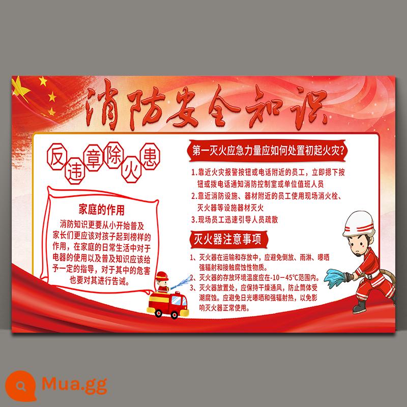 119 Poster Kiến thức An toàn Phòng cháy chữa cháy Chủ đề Tháng Công khai Quảng cáo Nhãn dán Sản xuất An toàn Doanh nghiệp Nhà máy Tùy chỉnh - 389-48[An toàn hỏa hoạn]-Vai trò gia đình