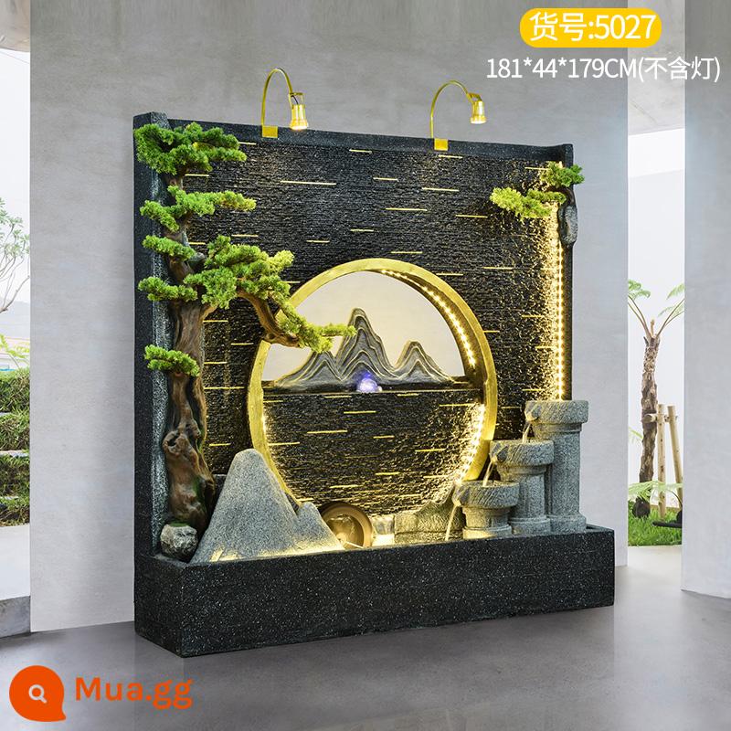 Nước rèm tường chảy nước phun nước Công ty Balcony Courtyard Rockery Landlord Phong cảnh phòng khách Trang trí phòng khách trang trí phong thủy trang trí - 5027 bức tường rèm nước dài 181 rộng 44 cao 179cm