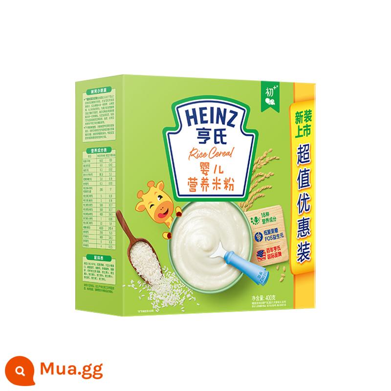 Cốm dinh dưỡng Heinz cho bé ăn dặm 400g g 6-36 tháng 3 phân rối 4 cốm ăn dặm trẻ 1-3 tuổi - [Sản xuất từ ​​tháng 5 - 23 tháng 6] Hương vị nguyên bản