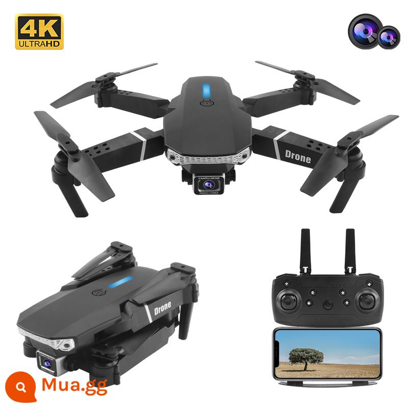 E525 PRO Folding UAV Áp suất không khí Độ cao cố định 4K kép - Túi đựng đồ màu đen không chụp ảnh trên không