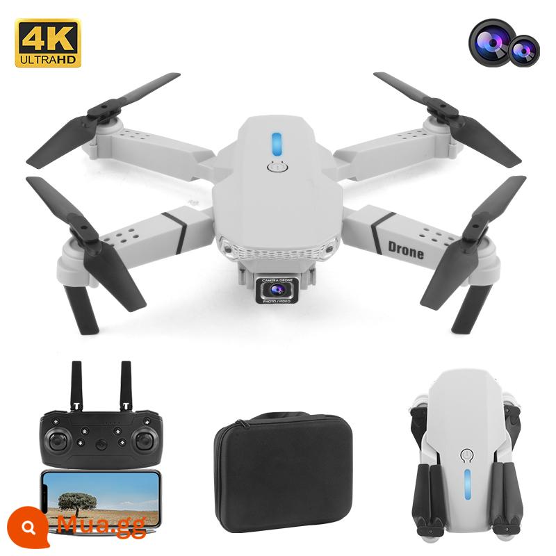 E525 PRO Folding UAV Áp suất không khí Độ cao cố định 4K kép - Túi đựng đồ màu trắng không chụp ảnh trên không