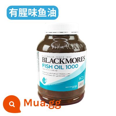 Úc Blackmores không tanh dầu cá biển sâu viên nang mềm 1000mg400 viên sản phẩm chăm sóc sức khỏe trung niên và cao tuổi - Hương vị ban đầu