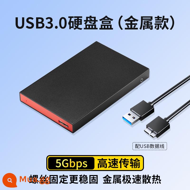 Box ổ cứng di động SSK King 2.5 hộp gắn ngoài cơ học thể rắn thay đổi ổ cứng sata hộp máy tính đa năng - [Kim loại 5Gbps] Mẫu USB [V350]