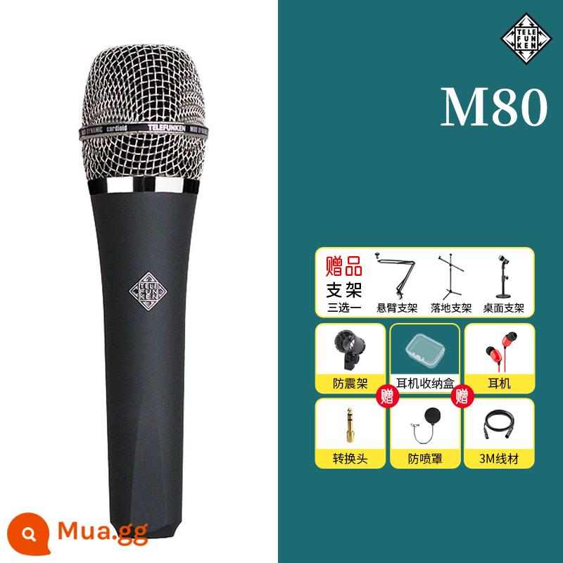 [Xinpu Electroacoustic] Micrô Dynamic Telefunken Telefunken M80 M81 của Đức - M80