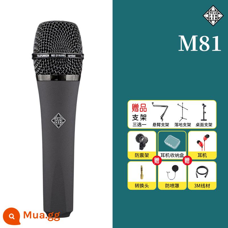 [Xinpu Electroacoustic] Micrô Dynamic Telefunken Telefunken M80 M81 của Đức - M81