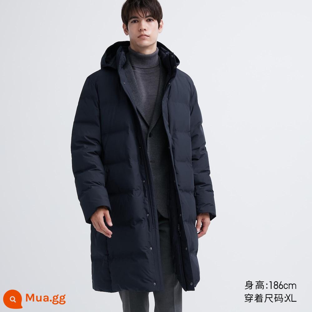 Áo khoác liền mạch nam Uniqlo (Áo khoác xuống ấm áp 2023 phong cách mới thu đông) 459625 - 69 đêm xanh đậm