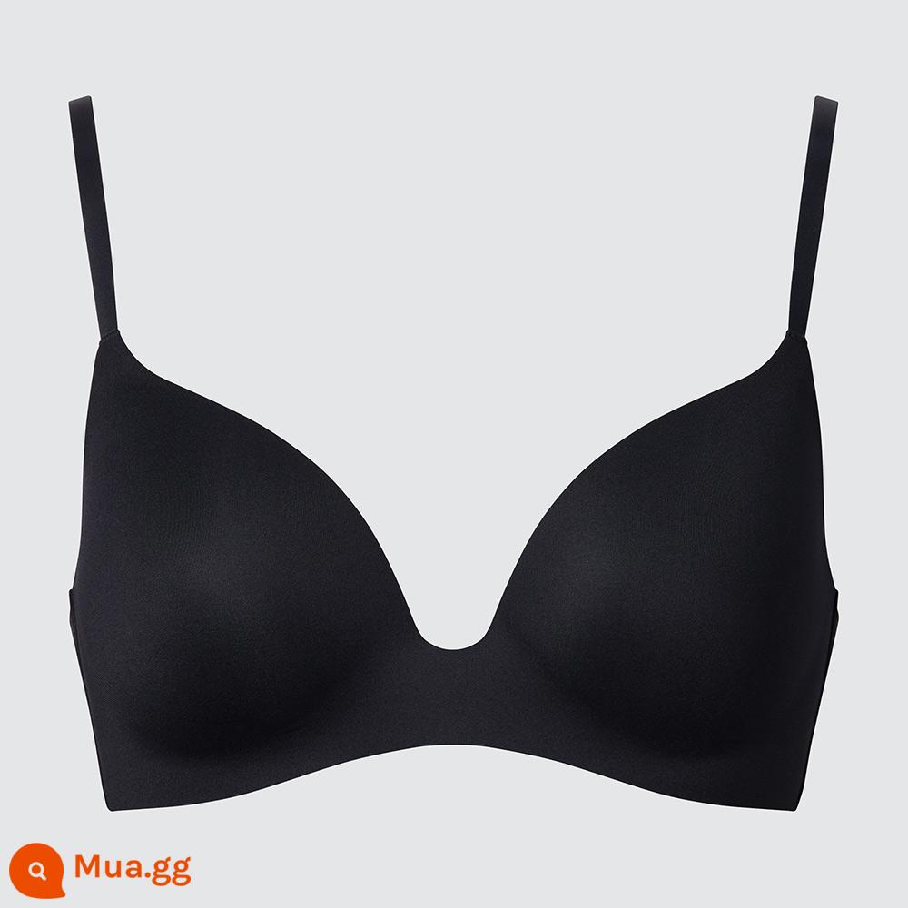 Uniqlo nữ không gọng thép nhẹ mềm hỗ trợ Áo ngực 3D ba chiều thu gọn ngực nhỏ 455203/450440 - 450440/09 bầu trời đêm đen