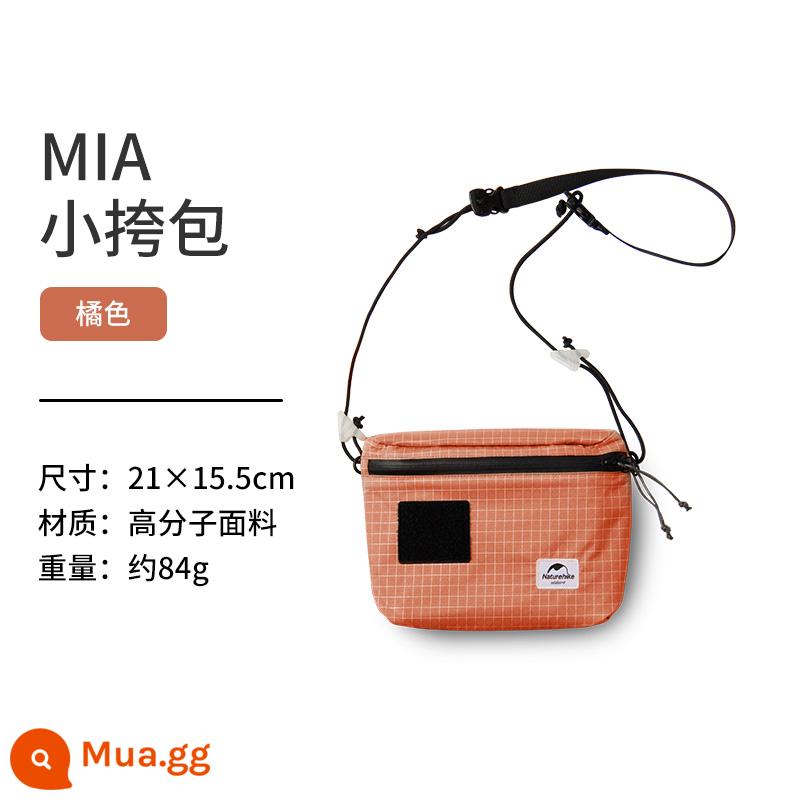 Naturehike Na Uy thường đeo vai nam nữ mùa hè túi nhỏ du lịch mini công suất lớn túi Messenger - trái cam