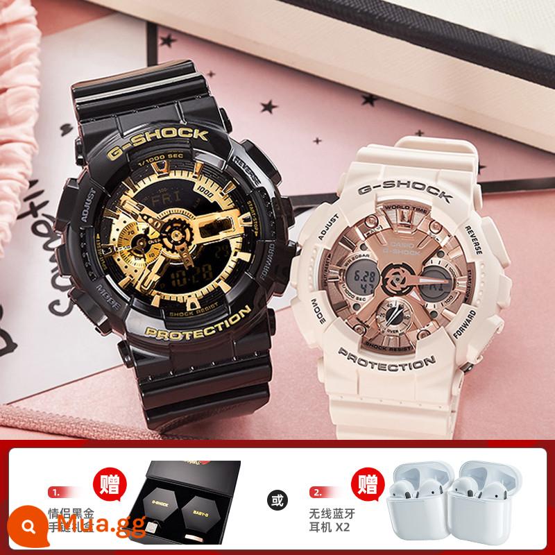 Đồng hồ CASIO nam gshock vàng đen Ngộ Không phiên bản giới hạn phi cơ đồng hồ thể thao đen chiến binh ga110 - 15. GA-110GB-1A&GMA-S120MF-4A đi kèm hộp quà tặng tùy chỉnh dành cho cặp đôi hoặc tai nghe Bluetooth*2