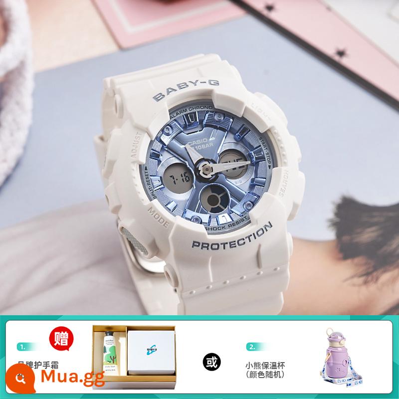 Đồng hồ CASIO nữ sinh gshock starry sky limited kỳ lân baby-g starry sports bột hoa anh đào - 9.BA-130-7A2PR đi kèm hộp quà tặng kem dưỡng da tay hoặc cốc giữ nhiệt gấu hàng hiệu