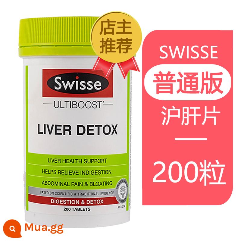 Viên uống bảo vệ gan Swisse milk thistle bảo vệ gan 200 viên giúp thức khuya bảo vệ gan, giải tỏa cơn say và tăng cường sức khỏe - Quân đội xanh