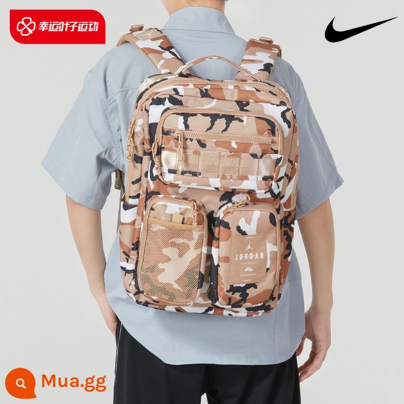 NIKE Nike học sinh trung học cơ sở cặp học sinh trung học ba lô túi thể thao sức chứa lớn mới ba lô ba lô màu đen - JD2333032AD-002/Kích thước: 31,8 * 15,2 * 46,4cm