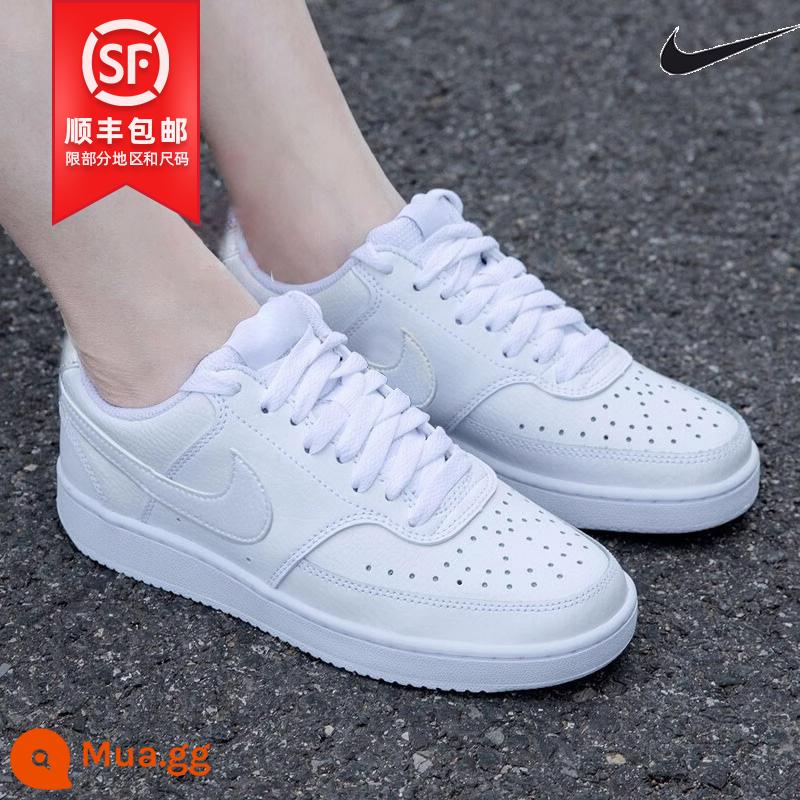 Giày Nike Nữ Chính Thức Flagship Store Mùa Xuân 2023 AJ Air Force One Thấp Đầu Giày Trắng Giày Nữ - CD5434-100/nửa kích thước quá lớn