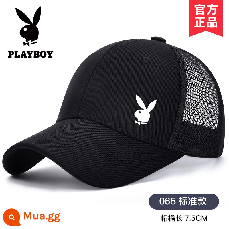 Nón Playboy nam mùa hè mũ bóng chày che nắng mùa hè thương hiệu sành điệu đỉnh cao nón lưỡi trai chống nắng che nắng cao cấp mỏng - [Nửa lưới tiêu chuẩn]065-9B