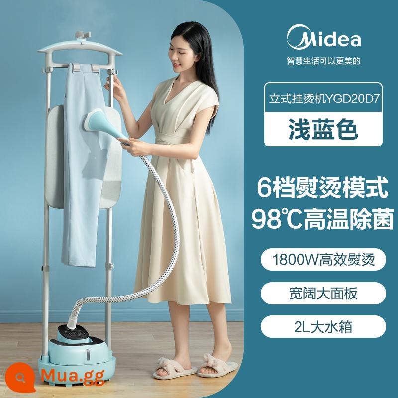 Bàn Ủi Quần Áo Midea Bàn Ủi Hơi Nước Gia Đình Bàn Ủi Hơi Nước Nhỏ Ủi Quần Áo Hoàn Toàn Tự Động Chính Thức Cửa Hàng Flagship Trang Web Chính Thức - xanh nhạt