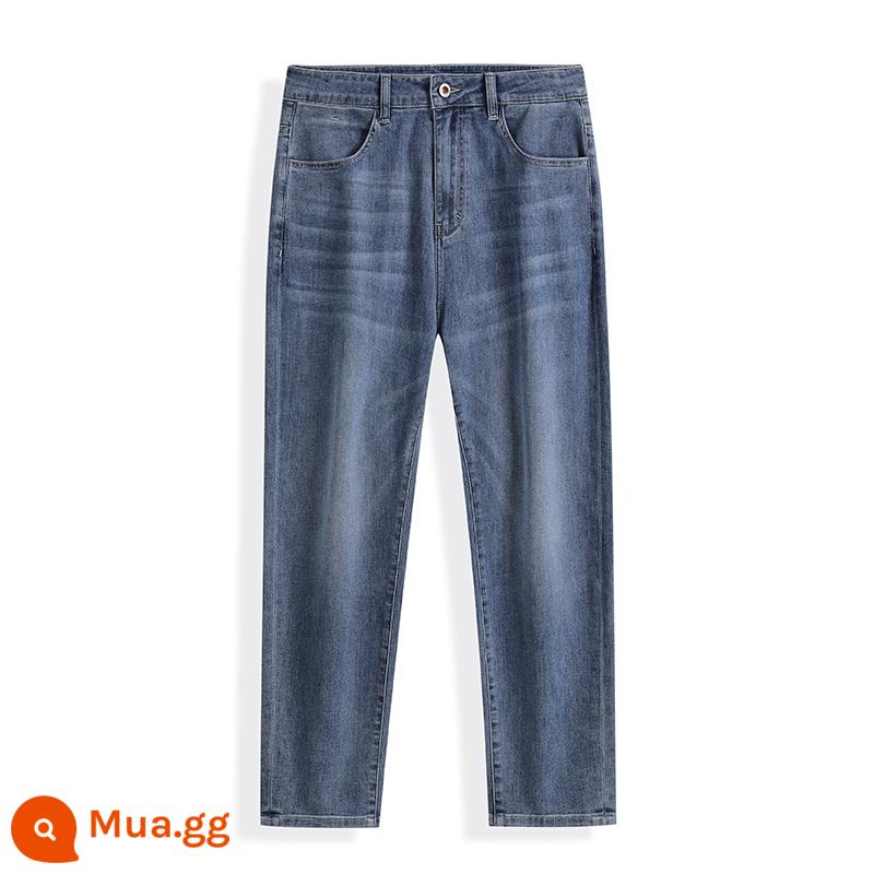 Quần áo nam tại cửa hàng của Sister K được phát triển đặc biệt cho mùa hè Fairy Jeans 2.0 Chất liệu denim co giãn siêu mềm, nhẹ và thoáng khí - Màu xanh denim