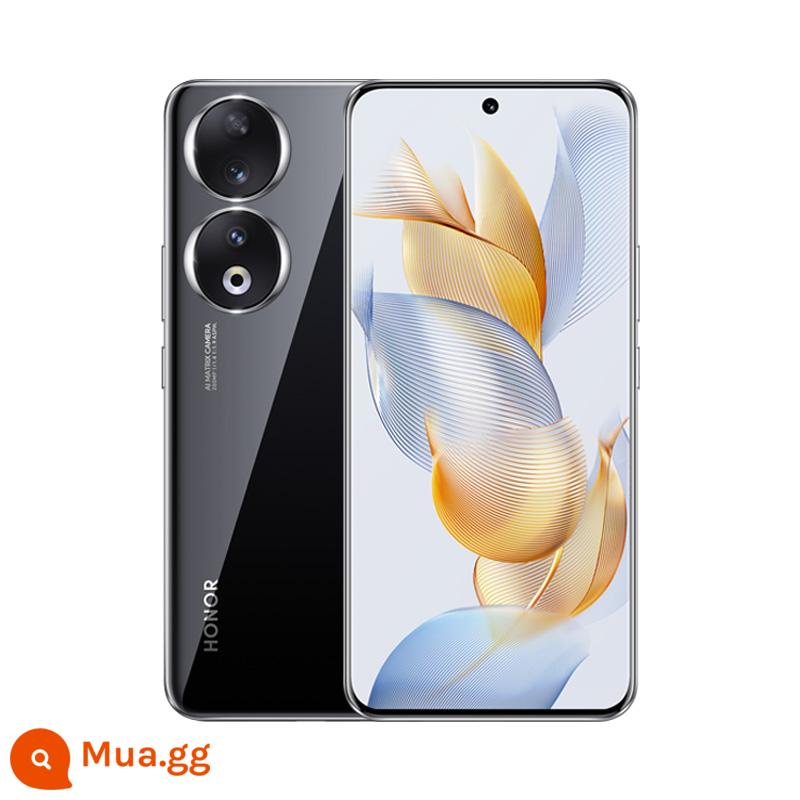 Đặt hàng giao hàng ưu tiên + tai nghe Bluetooth Honor miễn phí] Điện thoại di động HONOR/Honor 90 5G cửa hàng hàng đầu chính thức xác thực thông minh mới 80 trang web chính thức thả trực tiếp trò chơi sinh viên 90pro điện thoại di động vinh quang - màu đen sáng