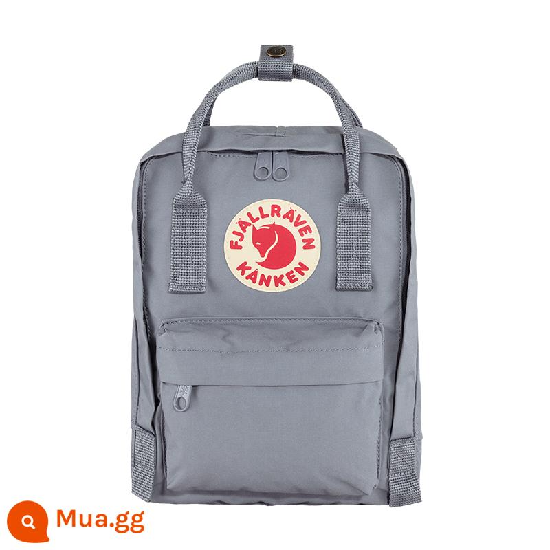 Balo Fjallraven/cáo Bắc Cực Kanken Mini Mini Cặp Cặp Đi Học Balo Nữ 23561 - 055 đá màu xám