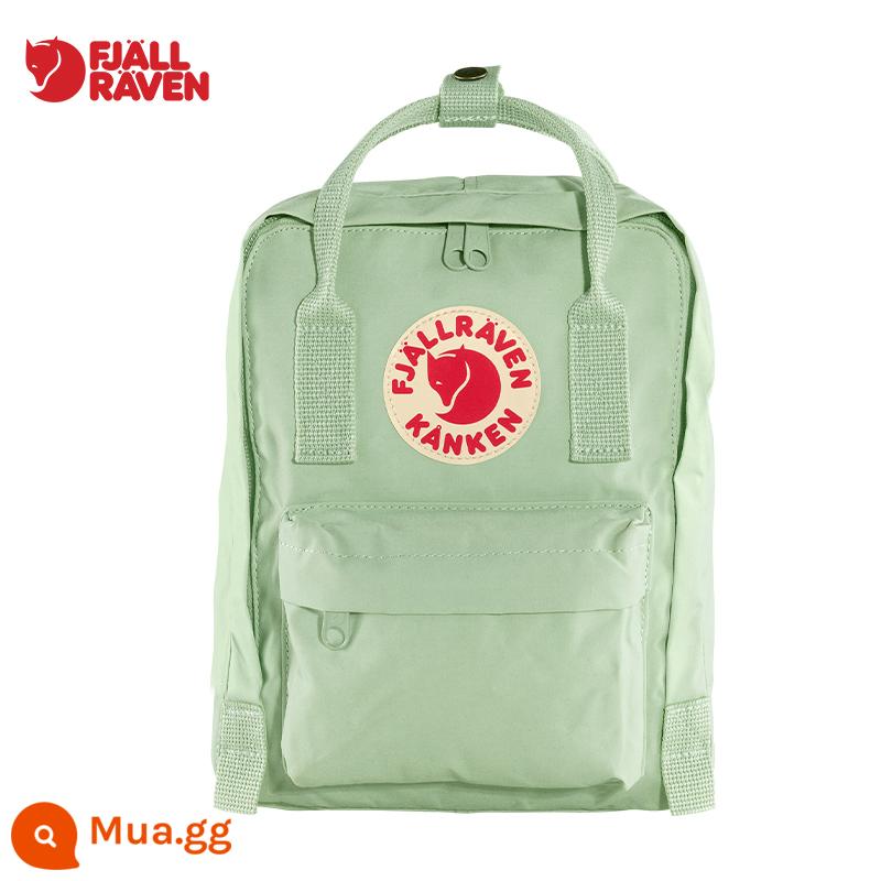 Balo Fjallraven/cáo Bắc Cực Kanken Mini Mini Cặp Cặp Đi Học Balo Nữ 23561 - 600 xanh bạc hà