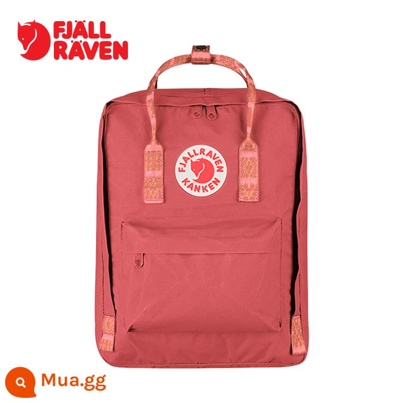 Fjallraven/Arctic Fox Official kanken Art Ba lô thể thao ngoài trời Ba lô nam và nữ 23510A - 325-903 màu đỏ đậm/mẫu