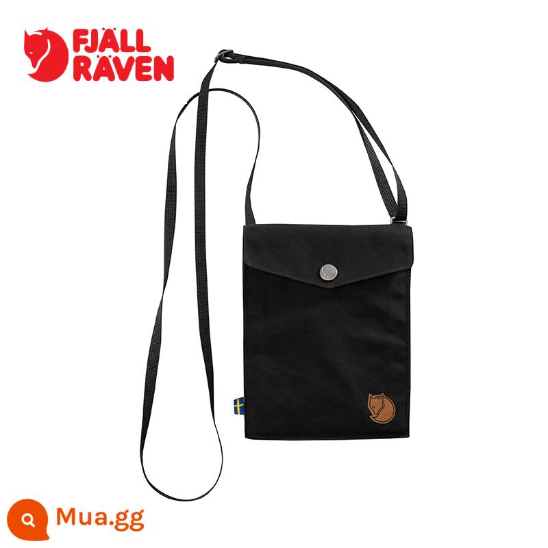 Fjallraven Cáo Bắc Cực Túi Nhỏ Nam Nữ G-1000 Túi Đeo Vai Thời Trang Ngoài Trời Túi Xiên Túi 24221 - 550 màu đen