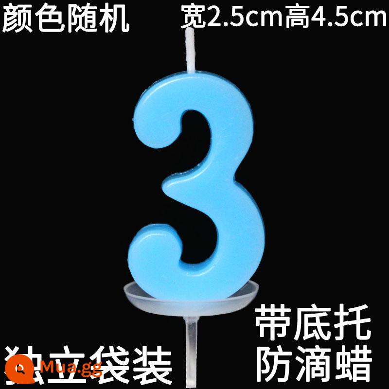 Vàng Số Nến Bánh Sinh Nhật Lắp Riêng Hộp Cực Dài Đường Cong Đầu Tiên Món Tráng Miệng Bàn Tiệc Trang Trí - Màu xanh lá cây đậm