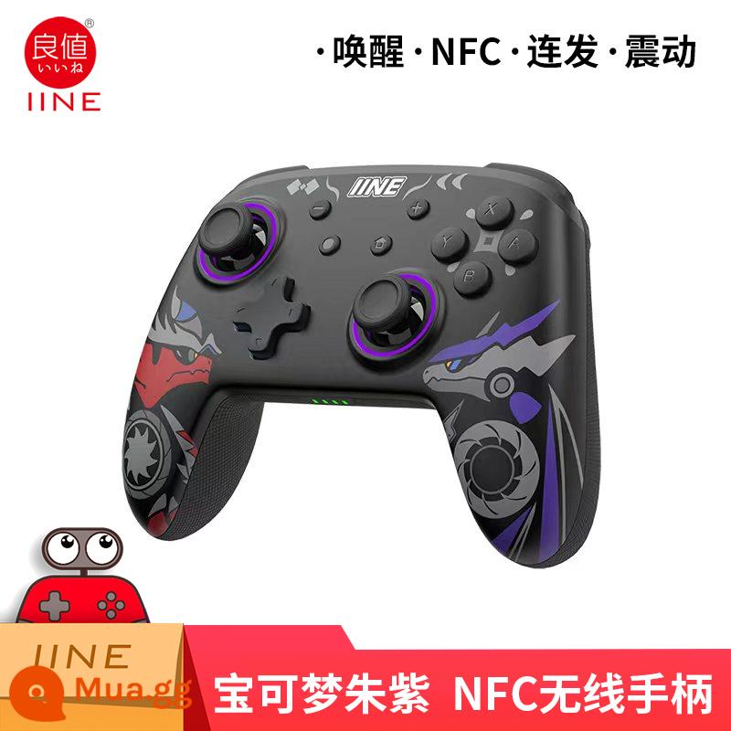 Liangzhi Switch Pro Lang Giá trị không dây Thức dậy Bluetooth GamePad Four -Genation Cat -shaped NS Jet - Tay cầm không dây NFC Jade giá tốt Hồng L746