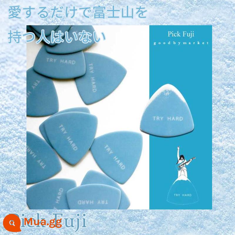 Nhật Bản Núi Phú Sĩ Đàn Guitar Chọn Tam Giác Lớn 1.0Mm Bruff Bass Điện Sáng Tạo Phụ Kiện Ngoại Vi Chọn - Gắp Fuji (một chiếc)