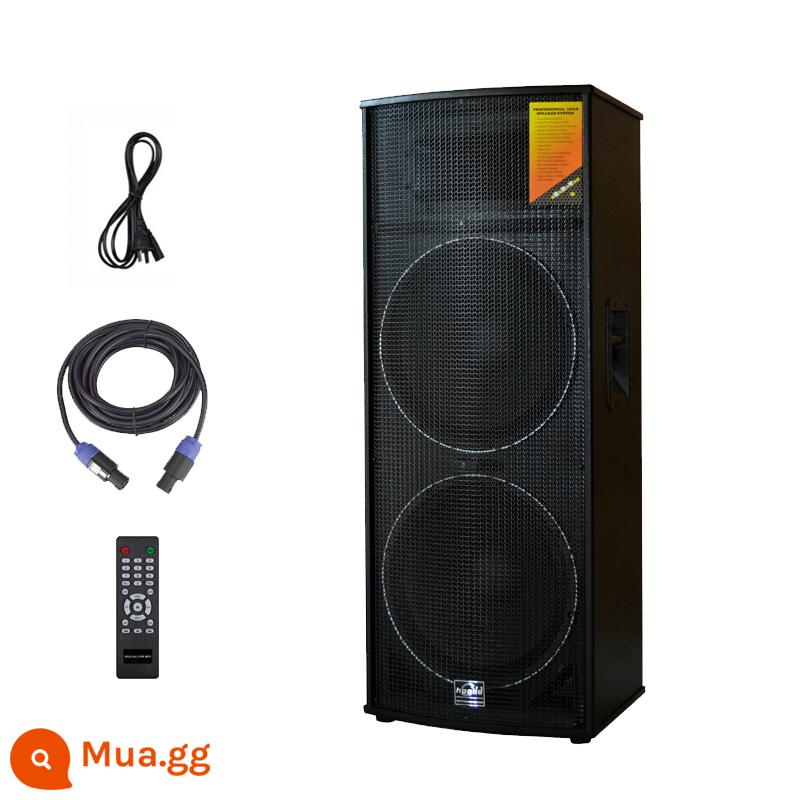 Halledi Đôi 15 Inch Loa Hoạt Động Cao Cấp Hiệu Suất Ngoài Trời Vuông Sân Khấu Shop Cưới Bộ Âm Thanh - Một loa đang hoạt động (không có micrô)