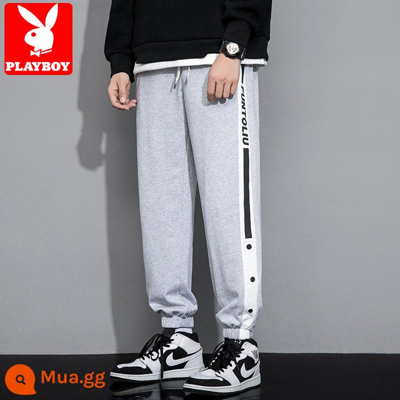 Quần tây Playboy nam thu đông 2022 kiểu mới Plus nhung dày dặn quần nam có chân, quần âu - 512 Hemp Grey [Phong cách mùa xuân và mùa thu]