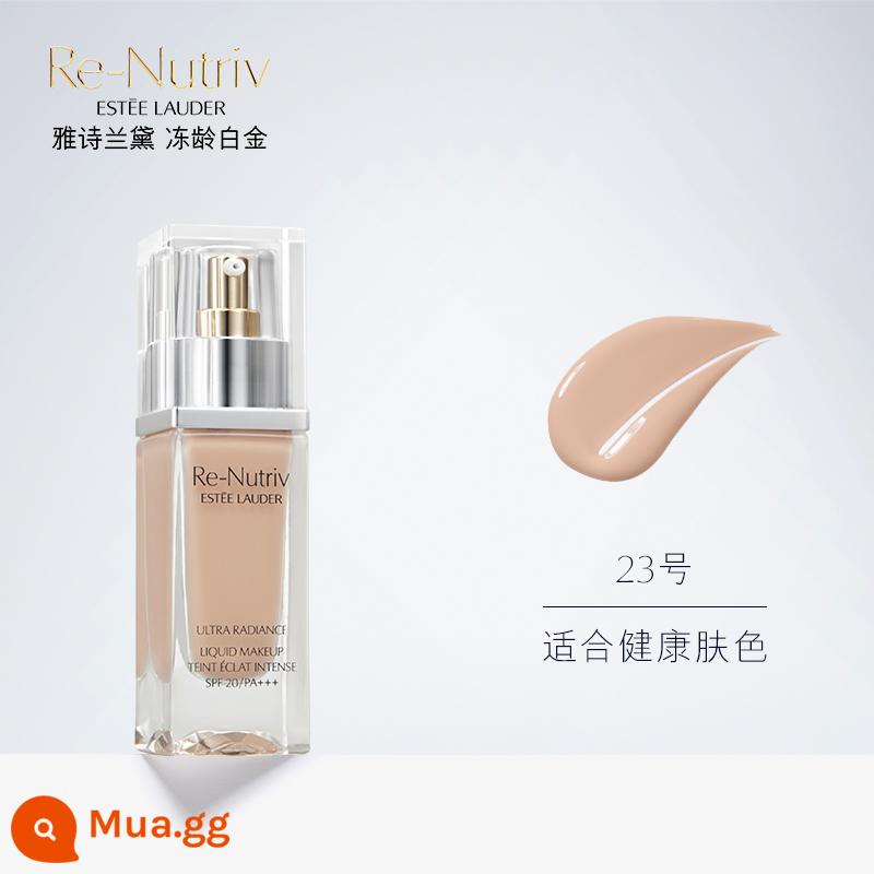 [Hộp quà tặng năm mới] Kem nền dạng lỏng dưỡng ẩm Estee Lauder Platinum Dưỡng ẩm và che khuyết điểm chống oxy hóa lâu trôi - 3C0#23