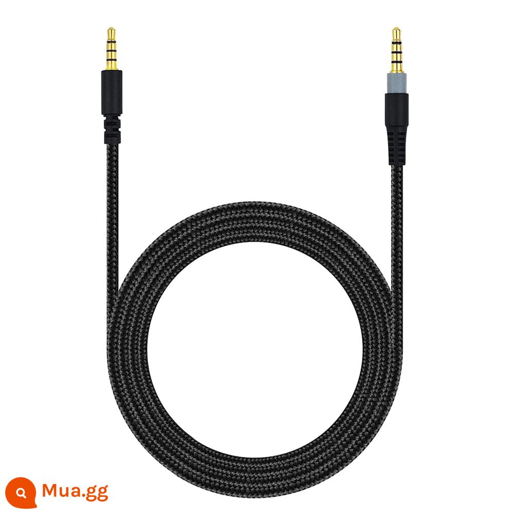 Thay cáp tai nghe Kingston Alpha Alpha Sky Arrow Flight sky Mix cáp chuyển audio 3.5mm - Cáp dày ngắn/không có nút bấm/hỗ trợ truyền MIC, chiều dài cáp 110 cm