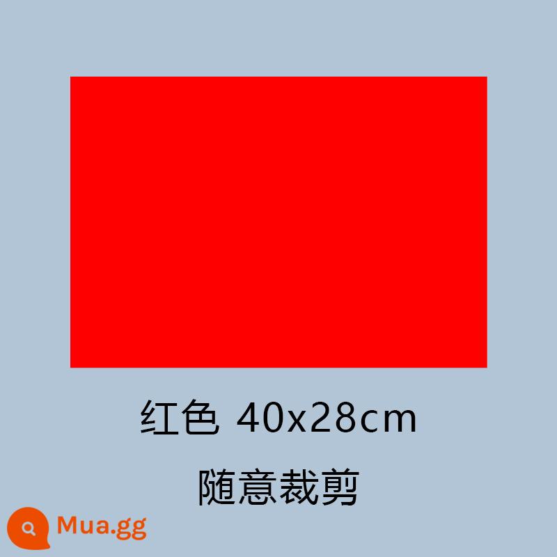 Dán xe che vết trầy xước dán xe trắng đen xám đỏ thân sơn khu vực sửa chữa % - Một mảnh màu đỏ 40x28cm★