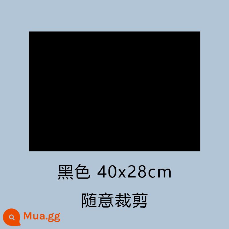 Dán xe che vết trầy xước dán xe trắng đen xám đỏ thân sơn khu vực sửa chữa % - Màu đen 40x28cm mỗi mảnh★