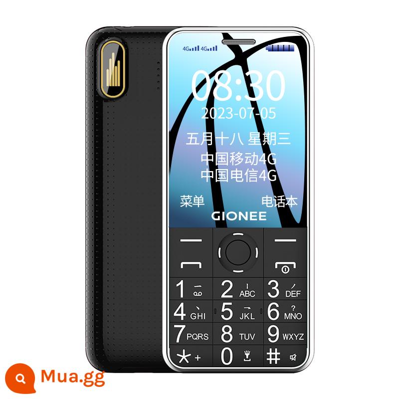 Gionee L9 điện thoại cho người già thời gian chờ siêu lâu Điện thoại chính hãng 4G full Netcom cho người già Phiên bản viễn thông đặc biệt dành cho nam, nữ, mẹ và học sinh, màn hình lớn, chữ to, thoại to, gọi 1 phím chính hãng ủy quyền cửa hàng - đen