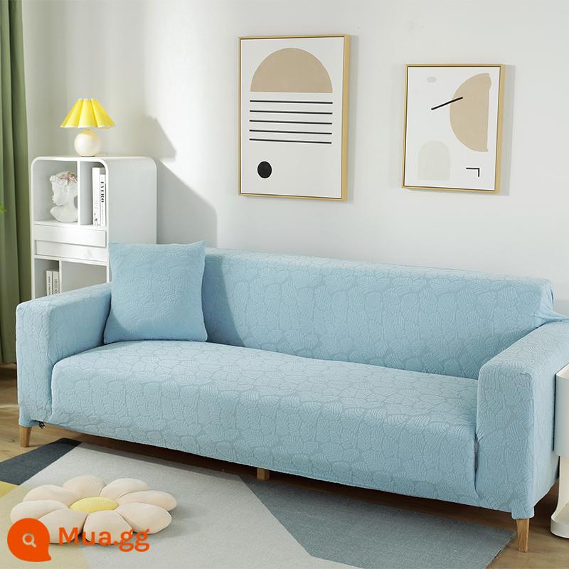 Ghế Sofa Bao Gồm Tất Cả Bộ Đa Năng Giày Lười Co Giãn Ghế Sofa Bốn Mùa Đa Năng Chống Mèo Xước Sofa Đệm Ghế Sofa khăn - Dạ dày lá xanh Hồ Tây (phổ biến cho tất cả các mùa)