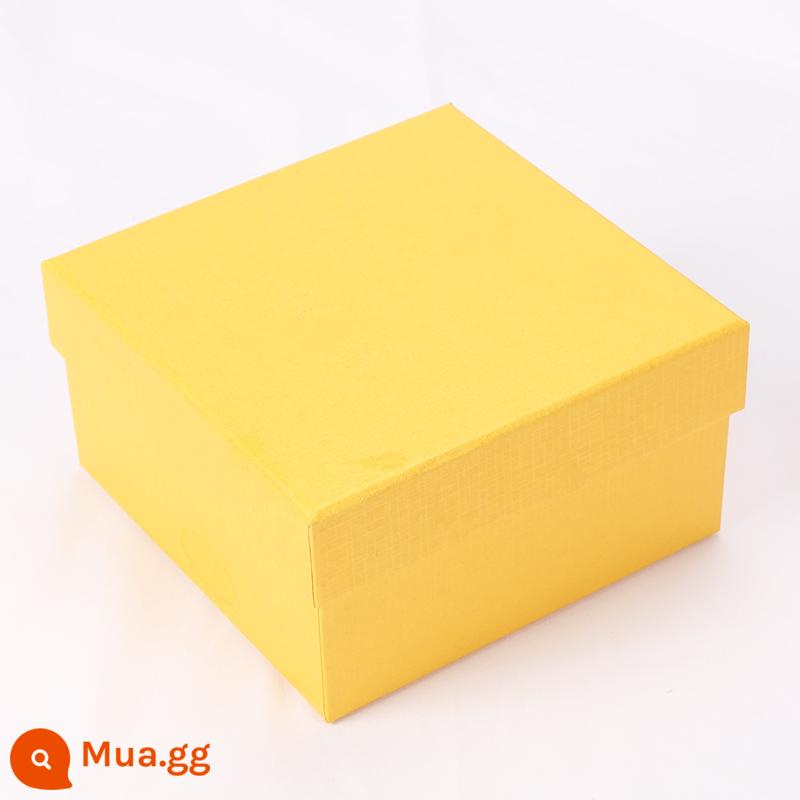 Nhà máy bán hàng trực tiếp tùy chỉnh Fang -Shaped thành lập Hộp quà nhỏ Gói hộp quà đơn giản Hộp quà tặng sáng tạo đơn giản - Mẫu Lenny vàng