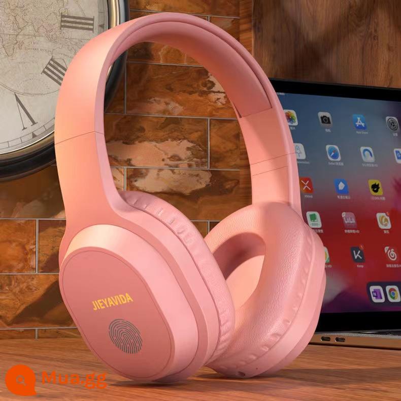 Tai nghe Bluetooth gắn trên đầu trò chơi máy tính di động thích hợp cho Apple Huawei Xiaomi màu đỏ Meizu oppovivo không dây - Molanfen-Flagship Pro [cảm ứng thông minh + thời lượng pin 80% + không bị trễ + giọng nói giảm tiếng ồn + chế độ kép nhạc trò chơi + kết nối lại tự động + âm thanh nổi HIFI + thời lượng pin gấp đôi]