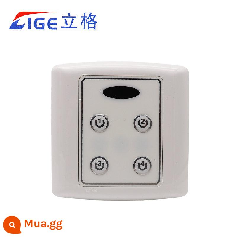 Phòng triển lãm Lige công tắc điều khiển từ xa hồng ngoại 220V86 bốn chiều đèn và đèn lồng cửa hàng phòng triển lãm công tắc điều khiển từ xa đặc biệt - Quảng trường