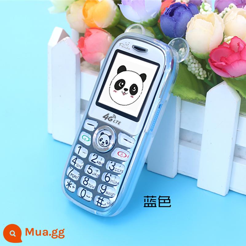 [Netcom 4G đầy đủ] Phim hoạt hình mini dễ thương dành cho trẻ em thẻ học sinh điện thoại di động nhỏ định vị chuyên dụng nam nữ dự phòng không thông minh học sinh trung học cơ sở học sinh trung học phổ thông máy già chỉ có thể thực hiện cuộc gọi và viễn thông - màu xanh da trời