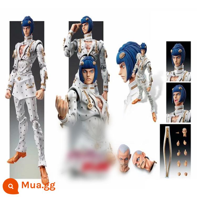 JOJO's Bizarre Adventure Super Like Movable Immortal Diamond Killer Queen Kira Yoshikage Mèo trắng Mô hình mèo hồng - Vải di chuyển chị em