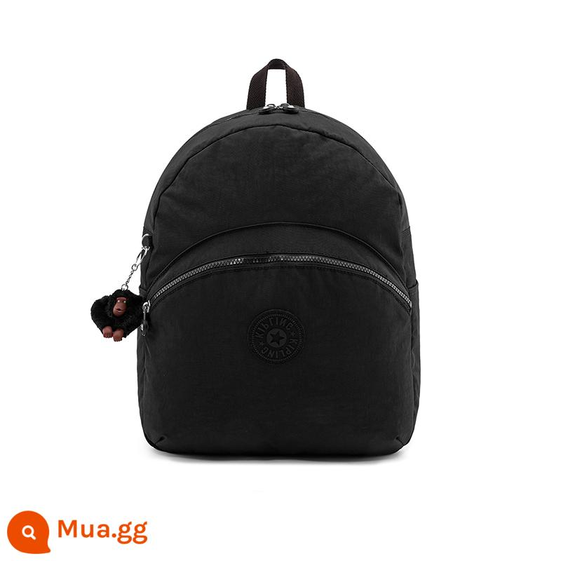 Kipling nữ mùa thu đông 2023 mới ba lô đi học sức chứa lớn ba lô túi đựng máy tính Dòng SEOUL - đen