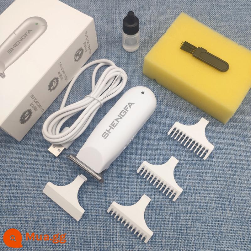 Shengfa cắt tóc dầu đầu khắc tóc salon tóc chuyên nghiệp tóc điện clipper hói hiện vật tự cắt tại nhà - Miếng bọt biển miễn phí Shengfa 3020