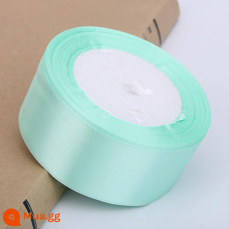 4Cm Ruy Băng Hoa Hoa Hồng Trang Trí Handmade DIY Dây Bện Tặng Ruy Băng Đỏ Nơ Satin - Tiffany Blue (ba cuộn bất kỳ có giá 3,5 nhân dân tệ mỗi cái)