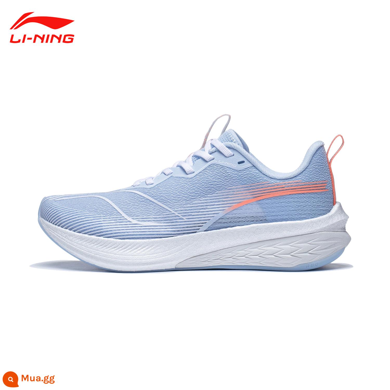 Giày chạy bộ Li Ning Chitu 5PRO dành cho nam và nữ mùa thu đông siêu nhẹ chống thấm nước thoáng khí chống sốc giày thể thao chuyên nghiệp - [Thỏ đỏ cái 6pro mùa thu] T014-13 Xanh da trời